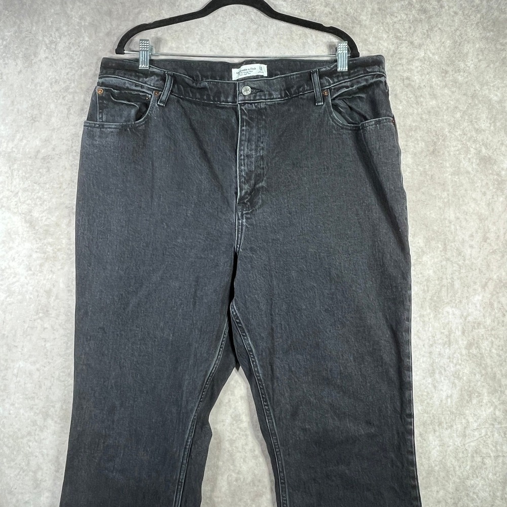 Abercrombie & Fitch 70s Vintage Flare Ultra High Rise Jeans Womens Size 34/18